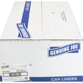 Genuine Joe High-Density Can Liners, Clear, 20 / Carton, GJO01757