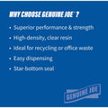 Genuine Joe High-Density Can Liners, Clear, 20 / Carton, GJO01757