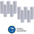 Genuine Joe High-density Can Liners, Clear, 10 / Carton, GJO01758