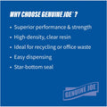 Genuine Joe High-density Can Liners, Clear, 10 / Carton, GJO01758