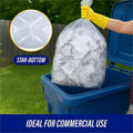 Genuine Joe High-Density Can Liners, Clear, 10 / Carton, GJO01759