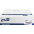 Genuine Joe Linear Low Density Can Liners, Black, 100 / Carton, GJO02152