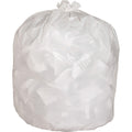 Genuine Joe Heavy-Duty Tall Kitchen Trash Bags, White, 1 Carton, GJO02312