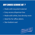Genuine Joe Heavy-Duty Tall Kitchen Trash Bags, White, 1 Carton, GJO02312