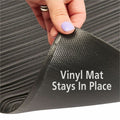 Genuine Joe Air Step Anti-Fatigue Mat, Black, GJO53231
