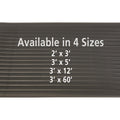 Genuine Joe Air Step Anti-Fatigue Mat, Black, GJO53231