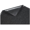 Genuine Joe Ribbed Indoor Wiper Mat, Charcoal, GJO55351