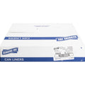 Genuine Joe Maximum Strength Trash Can Liner, Silver, 50 / Carton, GJO70343
