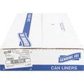 Genuine Joe Maximum Strength Trash Can Liner, Silver, 50 / Carton, GJO70343