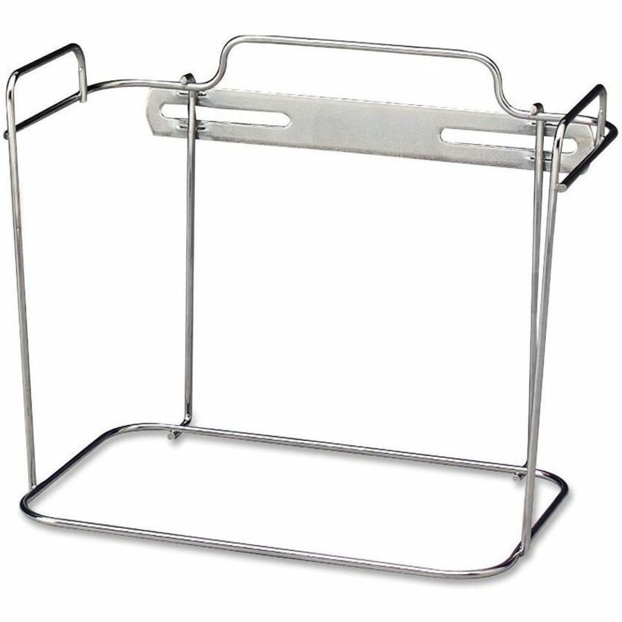 Covidien Coated Nonlocking Wall/Cart Bracket, 10" x 7.50", Chrome, Steel, Durable, CVDSWMB100975