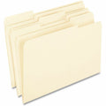 TOPS Pendaflex 1/3 Tab Cut Legal Recycled Top Tab File Folder, Manila, 8 1/2" Width x 14" Length, 100 / Box, PFX76520