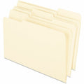 TOPS Pendaflex 1/3 Tab Cut Legal Recycled Top Tab File Folder, Manila, 8 1/2" Width x 14" Length, 100 / Box, PFX76520