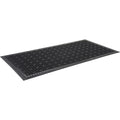 Genuine Joe Versa-Lite Anti-microbial Rubber Mat, Black, GJO01705