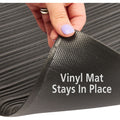 Genuine Joe Air Step Anti-Fatigue Mat, Black, GJO01710