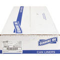 Genuine Joe Economy High-Density Can Liners, Translucent, 250 / Carton, GJO70013