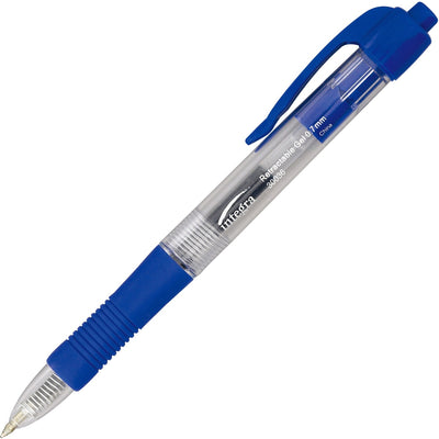 Integra Retractable 0.7mm Gel Pens, 1 Dozen, ITA30036