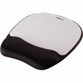 Fellowes Memory Foam Mouse Pad/Wrist Rest, Silver, FEL9175801