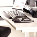 Fellowes Memory Foam Wrist Rest, Black, FEL9178201