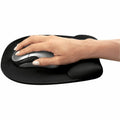 Fellowes Memory Foam Mouse Pad/Wrist Rest, Black, FEL9176501