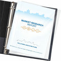 Avery Side Insert Sheet Protectors, Diamond Clear, 8 1/2" Width x 11" Length, 1 Pack, AVE76001