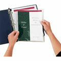 Avery Side Insert Sheet Protectors, Diamond Clear, 8 1/2" Width x 11" Length, 1 Pack, AVE76001