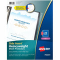 Avery Side Insert Sheet Protectors, Diamond Clear, 8 1/2" Width x 11" Length, 1 Pack, AVE76001