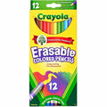 Crayola Erasable Colored Pencils, 12 / Set, CYO684412
