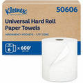 Kimberly-Clark Kleenex Hard Roll Paper Towels with Premium Absorbency Pockets, White, 6 / Carton, KCC50606