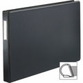 TOPS Cardinal Premier EasyOpen Locking Slant-D Tabloid Binder, Black, 11" Width x 17" Length, CRD12112