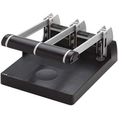 Carl 150-Sheet Heavy Duty 3-hole Punch, Blue, CUI63150