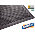 Genuine Joe Clean Step Scraper Floor Mats, Black, GJO70367