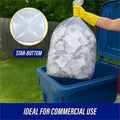 Genuine Joe Clear Trash Can Liners, 100 / Carton, GJO01014