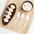 Genuine Joe Medium-weight Spoons, White, 1000 / Carton, GJO20002