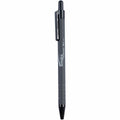 Integra Rubber Barrel Retractable Ballpoint Pens, 1 Dozen, ITA30031