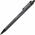 Integra Rubber Barrel Retractable Ballpoint Pens, 1 Dozen, ITA30031
