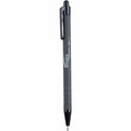 Integra Rubber Barrel Retractable Ballpoint Pens, 1 Dozen, ITA30031