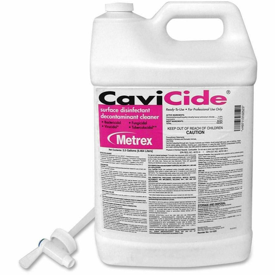 Cavicide Surface Disinfectant Decontaminant Cleaner, Caustic-free, MRX25CD078025