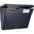 Officemate 21472 Security Wall File, Letter Size, HIPAA, Black, OIC21472