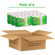 Marcal 100% Recycled Soft/Strong Bath Tissue, 1 Carton