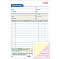 TOPS Adams 3-Part Carbonless Purchase Order Forms, 5.56" Width x 8.43" Length, ABFTC5831