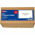 Avery Address Label, White, 3000 / Box, AVE4076