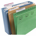 Smead Viewables Premium 3D hanging Folder Tabs and Labels, 1.25" Width x 3.50" Length, 1 Box, SMD64905