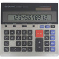 Sharp Calculators QS-2130 12-Digit Commercial Desktop Calculator, Gray, SHRQS2130