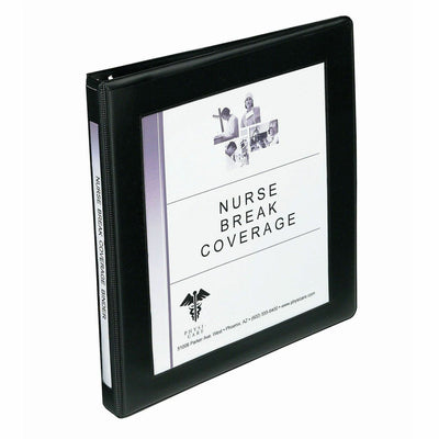 Avery Heavy-Duty Framed View 3-Ring Binder, Black, 8 1/2" Width x 11" Length, AVE68050