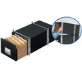 Fellowes Bankers Box Staxonsteel File Storage Drawer System - Legal, Blue, 6 / Carton, FEL00512