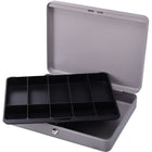 Sparco All-Steel Locking Cash Box with Tray, 1 Each