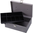 Sparco All-Steel Cash Box with Latch Lock, 1 Each