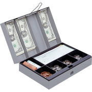 Sparco Steel Combination Lock Steel Cash Box, 1 Each