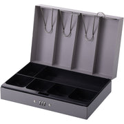 Sparco Steel Combination Lock Steel Cash Box, 1 Each