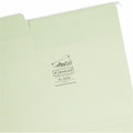 Smead FasTab 1/3 Tab Cut Letter Recycled Hanging Folder, Moss, 8 1/2" Width x 11" Length, 20 / Box, SMD64082